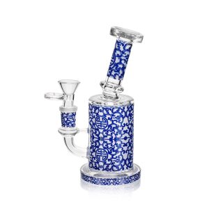 6" Arsenal Flower Vector Glass Rig(Design B )