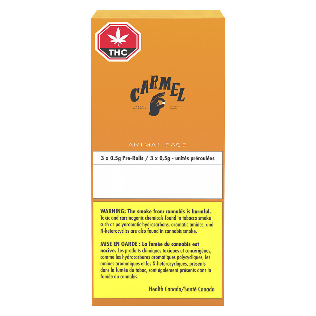 Animal Face 3 x 0.5g Pre-Rolls