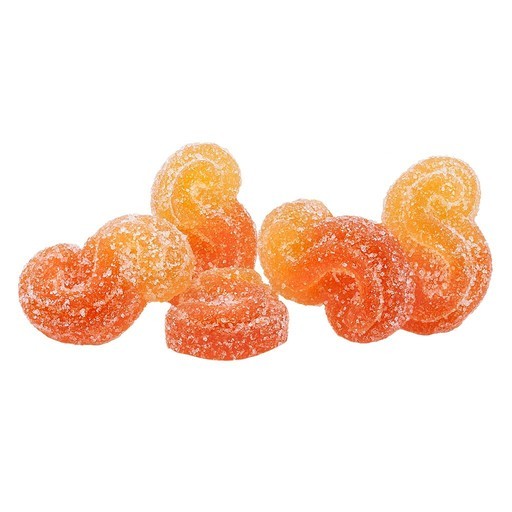 SOURZ by Spinach Fully Blasted Peach Orange 1:1 THC|CBD 1pc Soft Chew