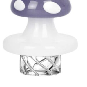 Red Eye Glass Purple Mushroom Whirlpool Carb cap