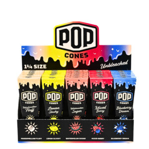 Pop Cones 11/4 Unbleached Variety Pack 2.0 Pre-rolled Cones