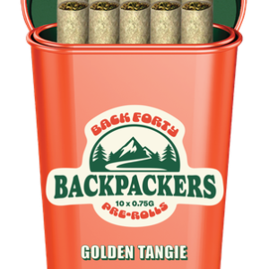 Backpackers Golden Tangie 10 x 0.75g Pre-Rolls