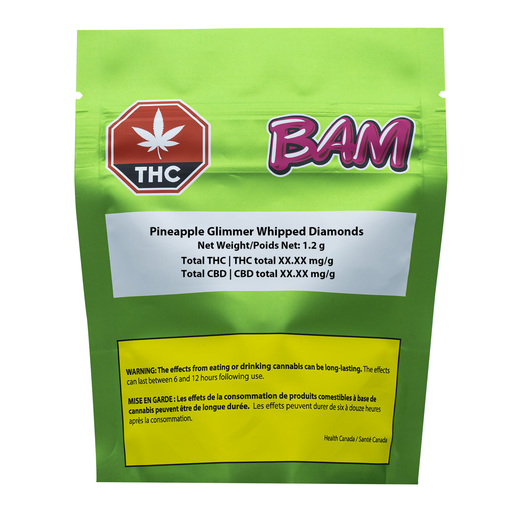BAM Pineapple Glimmer 1.2g Whipped Diamonds