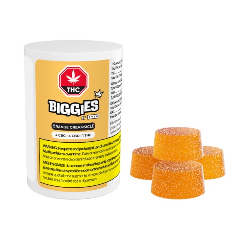 Orange Creamsicle 4 x 4:4:1 CBG:CBD:THC Soft Chews