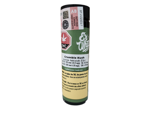 Crumble Kush 3.5g Milled Flower