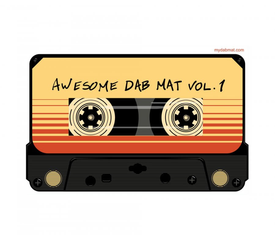 Mix Tape Dab Mat