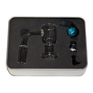 Cannacessories Terp Slurp Banger 14mm 90 Degree Kit Dichro (Green)
