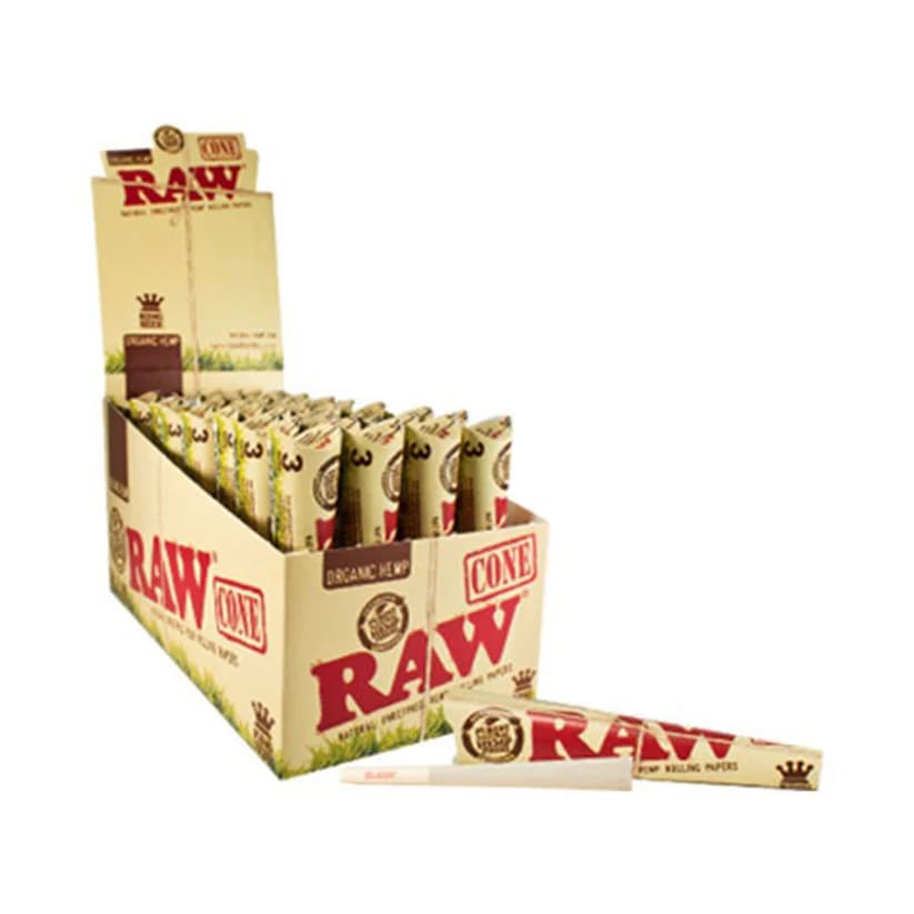 Raw Organic KING SIZE Pre Rolled Cones