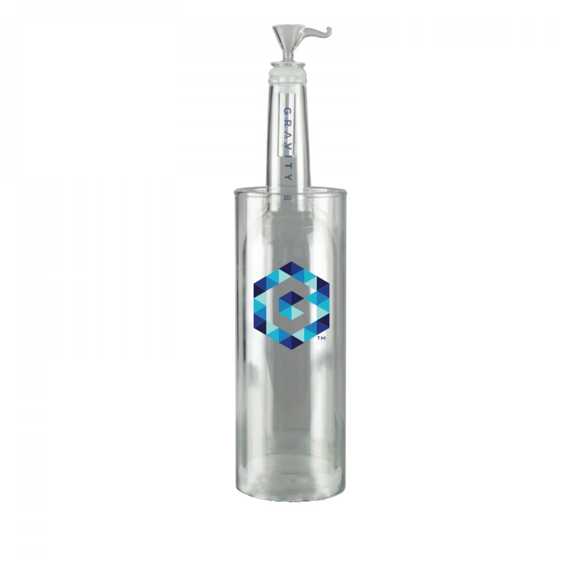 12" Cosmo Gravity Water Pipe Green